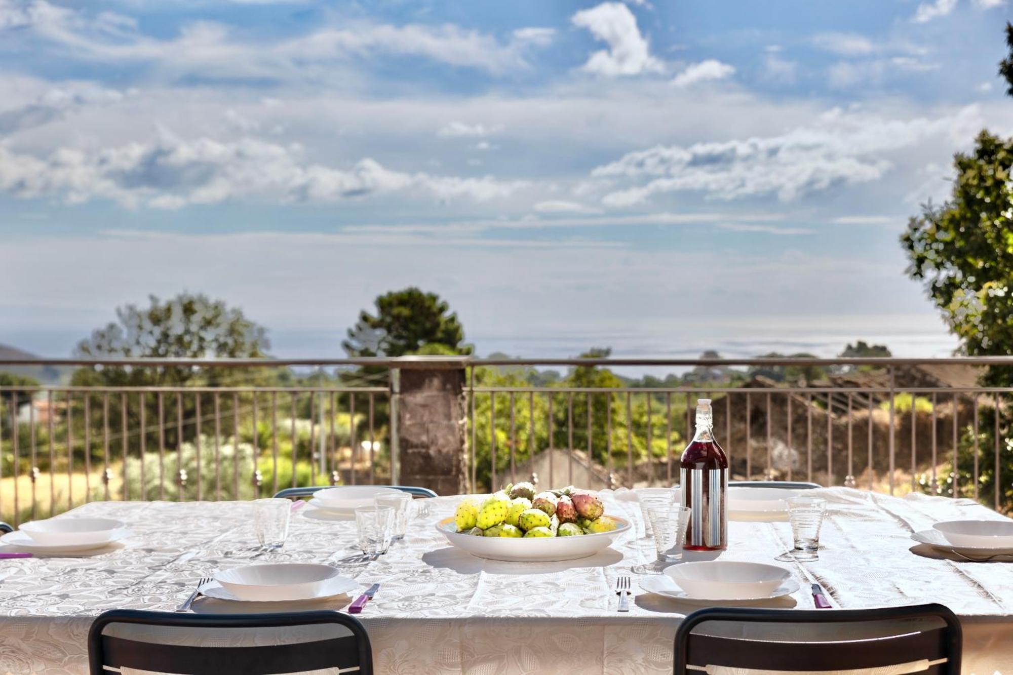 Villa Melany Casa Vacanza Пьедимонте-Этнео Экстерьер фото