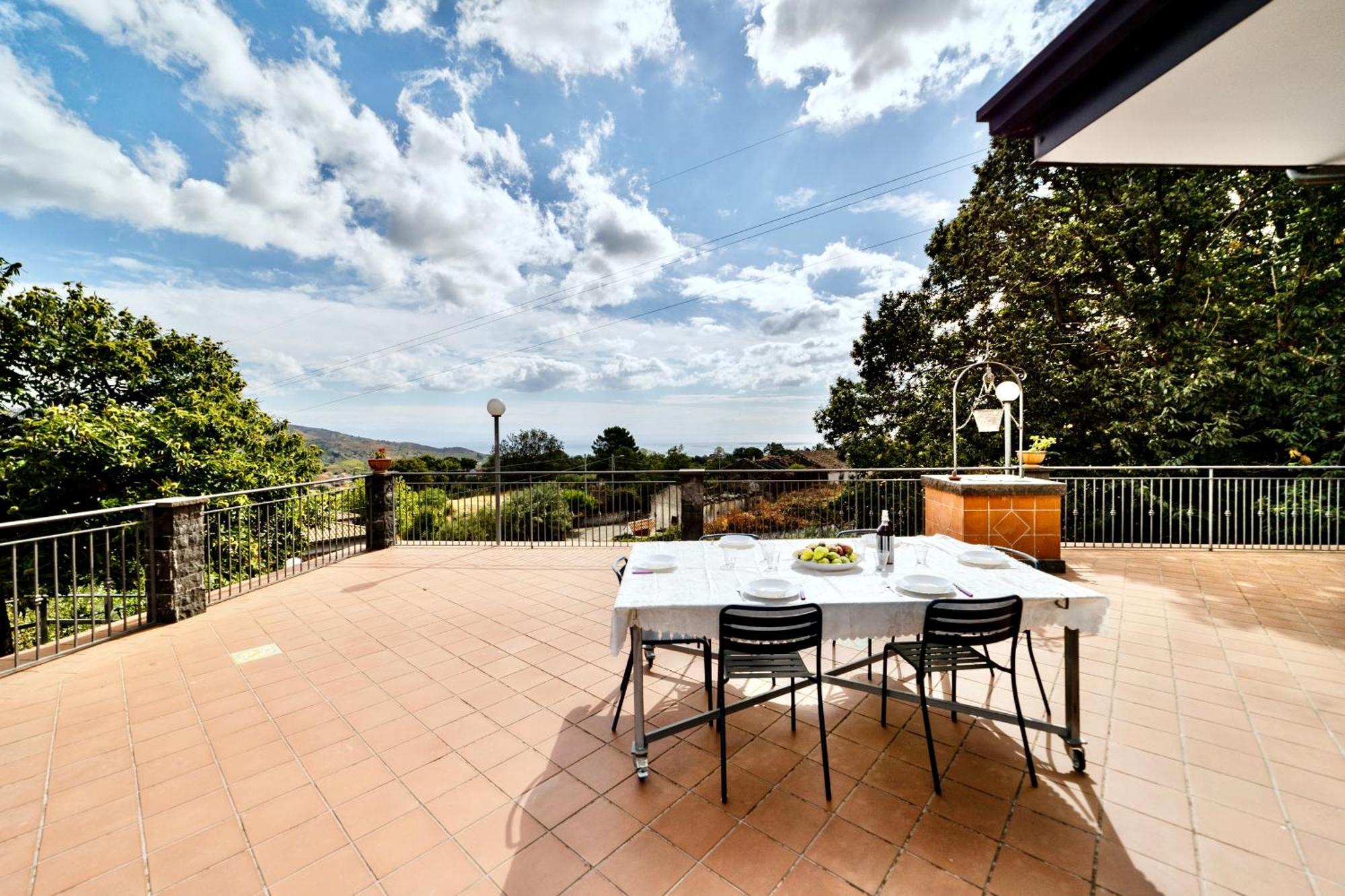 Villa Melany Casa Vacanza Пьедимонте-Этнео Экстерьер фото