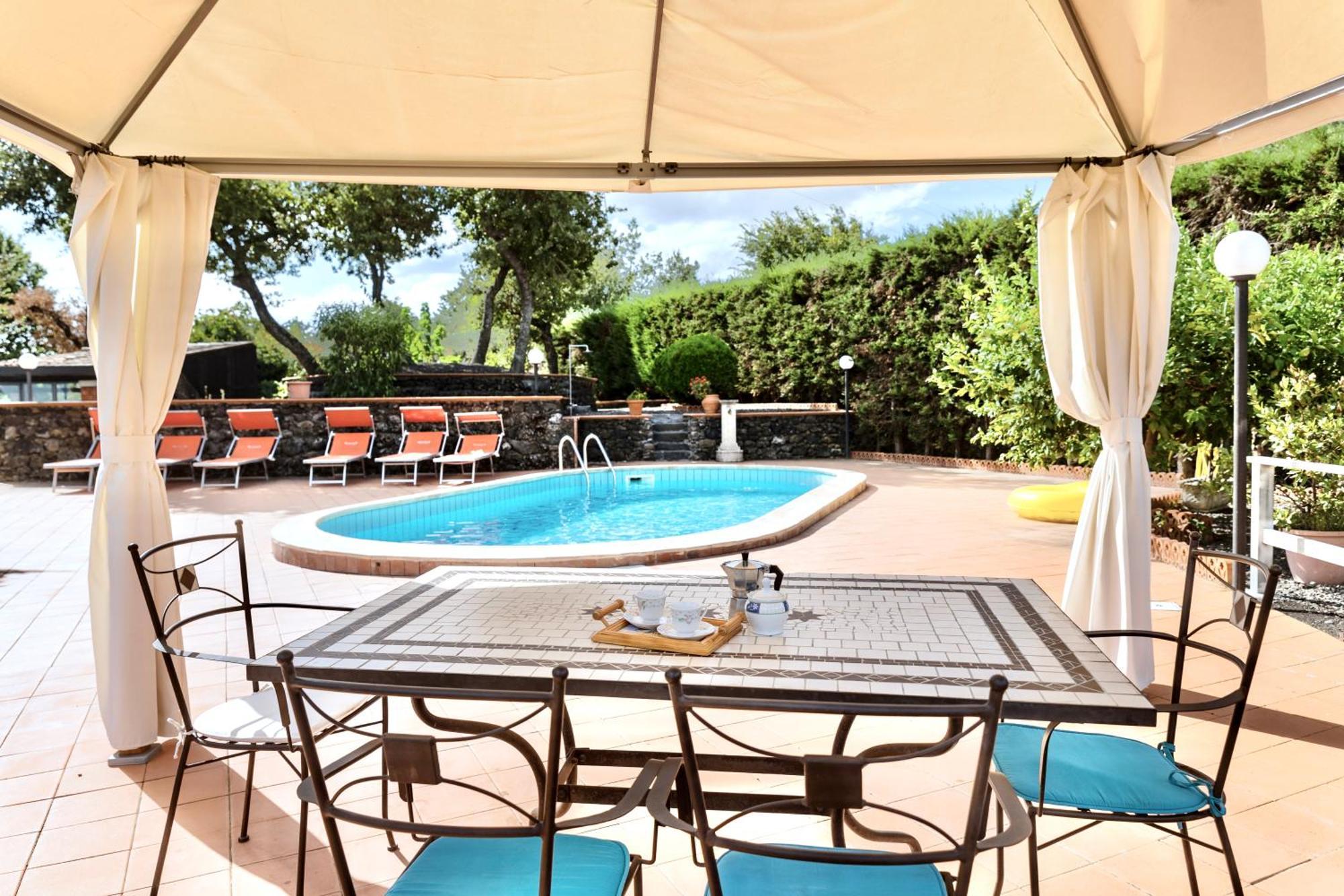 Villa Melany Casa Vacanza Пьедимонте-Этнео Экстерьер фото
